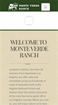 Mobile Screenshot of monteranch.com